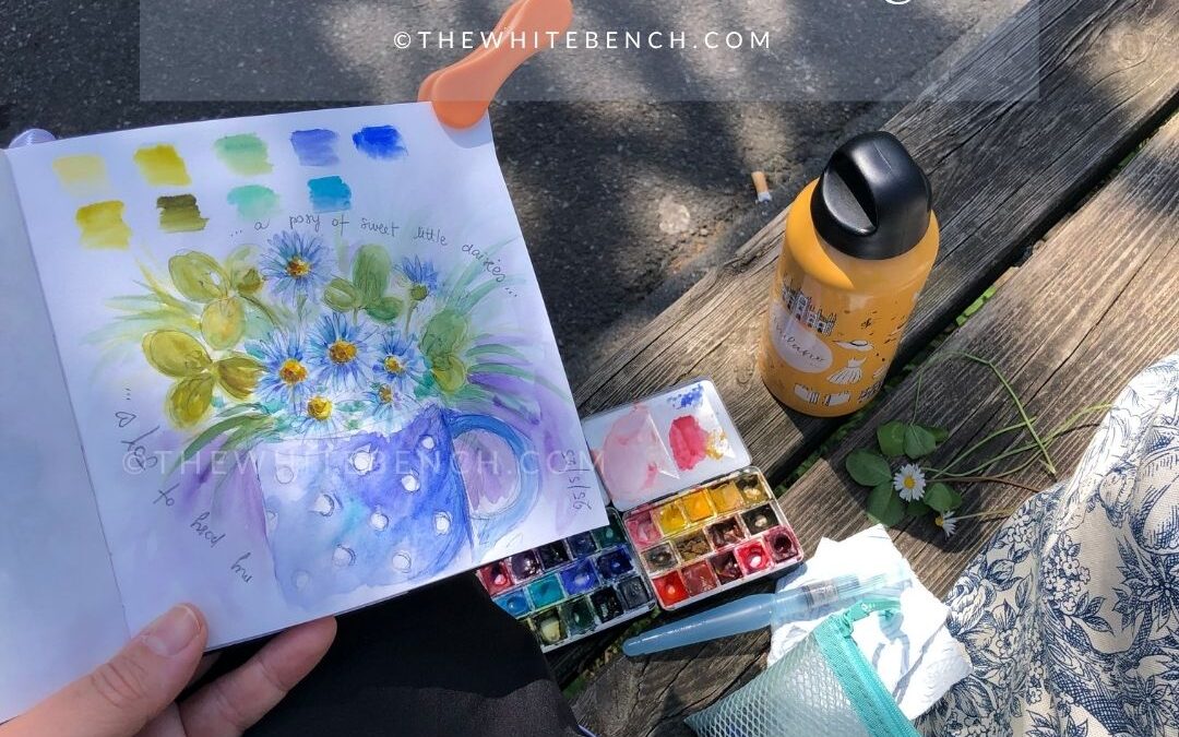 HOW I FIND THE TIME FOR WATERCOLOR JOURNALING